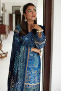 Gulaal | Saffira Lawn 25 | Aadhya Custom Size Blue Lawn