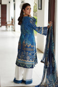 Gulaal | Saffira Lawn 25 | Aadhya S Blue Lawn