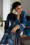 Gulaal | Saffira Lawn 25 | Aadhya XL Blue Lawn