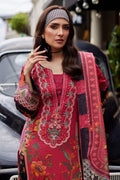Gulaal | Saffira Lawn 25 | Amelia L Red Lawn