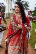 Gulaal | Saffira Lawn 25 | Zhuri M Red Lawn