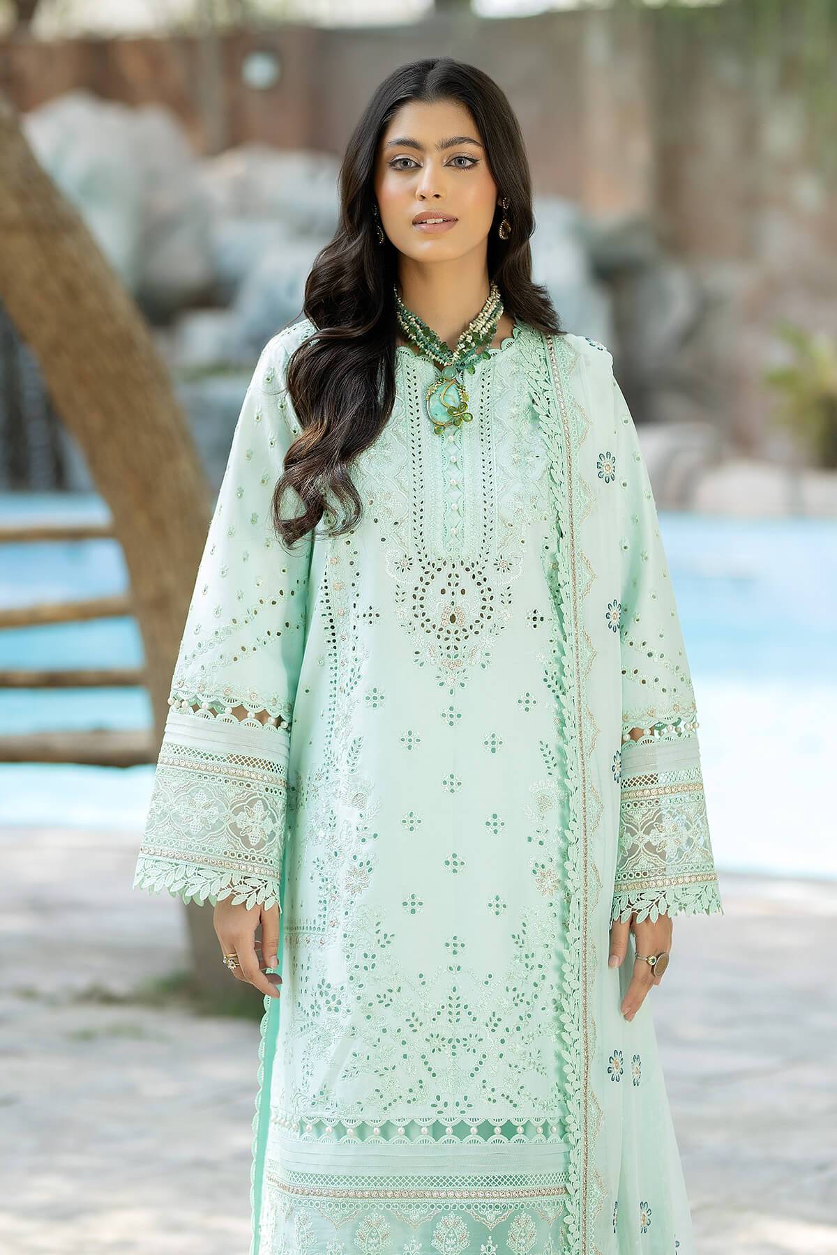 Imrozia Premium | Subah e Roshan | S.L 65 Aarzoo - Pakistani Designer Dress - by Imrozia Premium | Type: Luxury - 100% Original at Saira Sultan