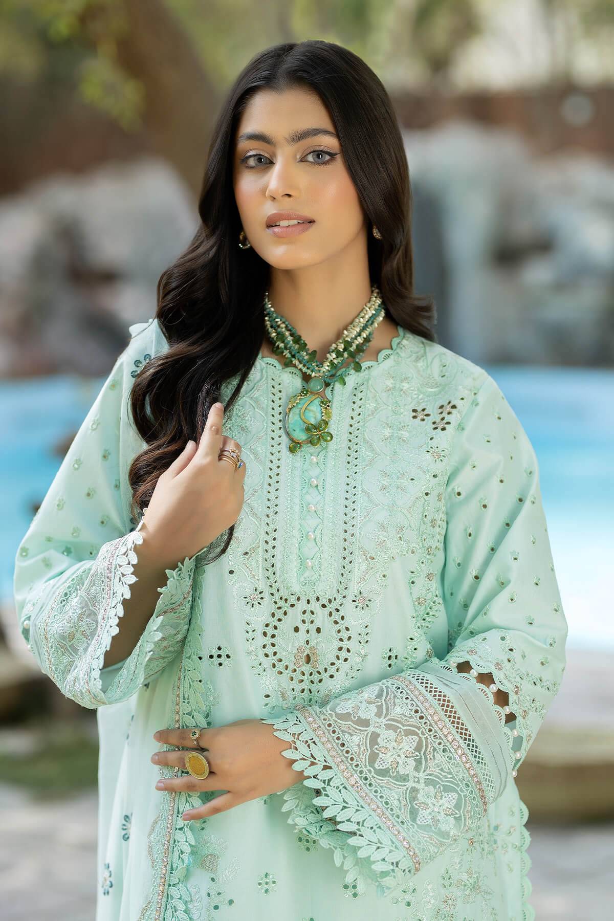 Imrozia Premium | Subah e Roshan | S.L 65 Aarzoo - Pakistani Designer Dress - by Imrozia Premium | Type: Luxury - 100% Original at Saira Sultan