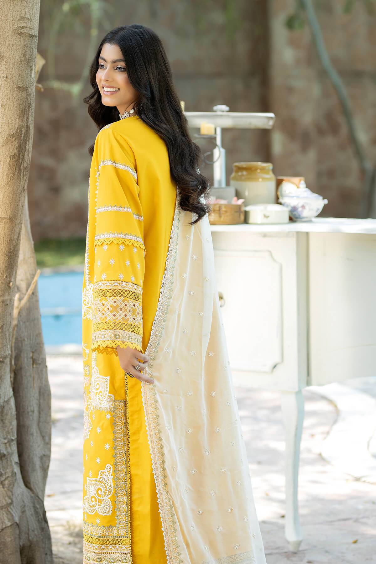 Imrozia Premium | Subah e Roshan | S.L 66 Zeeba - Pakistani Designer Dress - by Imrozia Premium | Type: Luxury - 100% Original at Saira Sultan