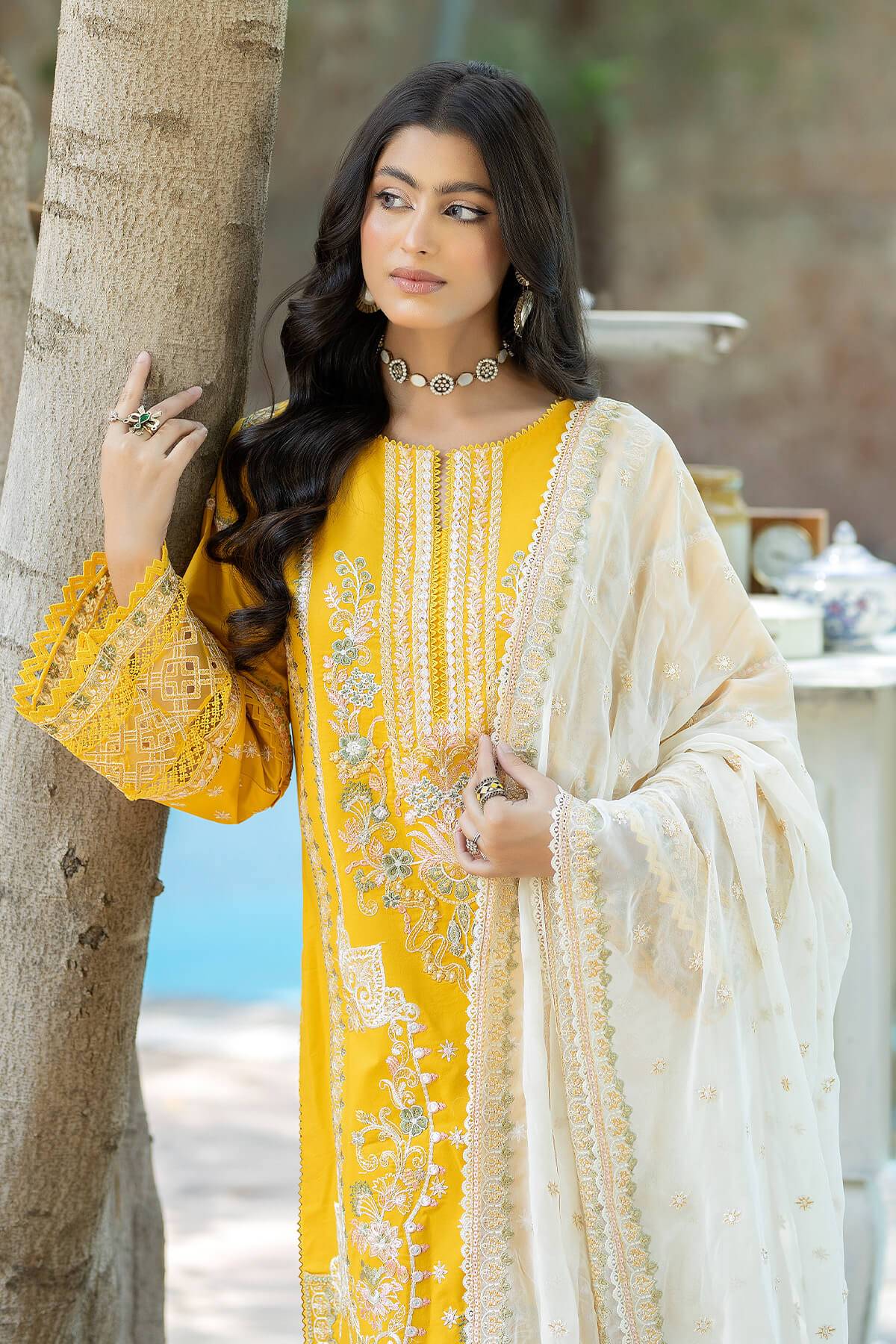 Imrozia Premium | Subah e Roshan | S.L 66 Zeeba - Pakistani Designer Dress - by Imrozia Premium | Type: Luxury - 100% Original at Saira Sultan