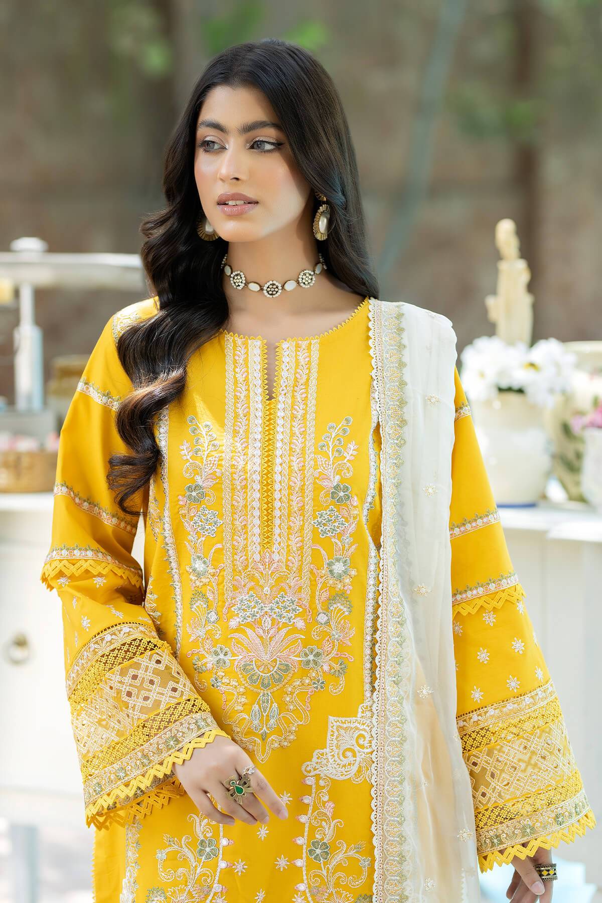 Imrozia Premium | Subah e Roshan | S.L 66 Zeeba - Pakistani Designer Dress - by Imrozia Premium | Type: Luxury - 100% Original at Saira Sultan