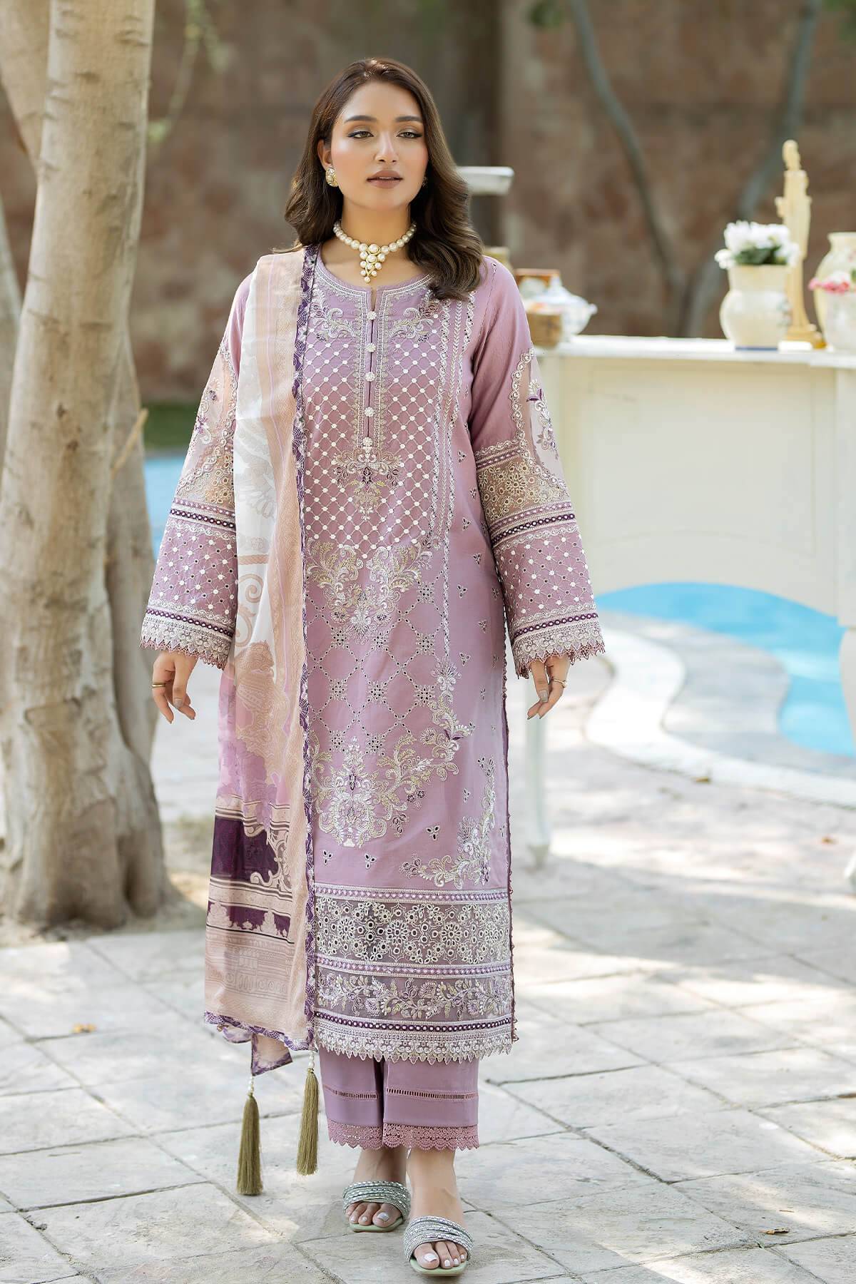 Imrozia Premium | Subah e Roshan | S.L 67 Khawab - Pakistani Designer Dress - by Imrozia Premium | Type: Luxury - 100% Original at Saira Sultan