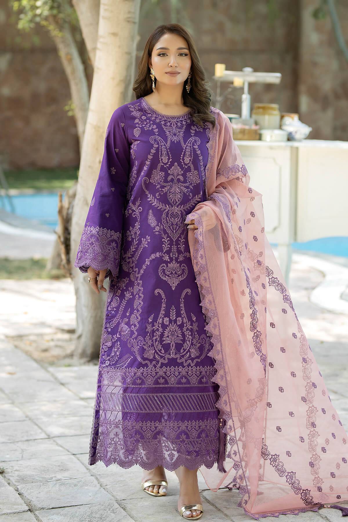 Imrozia Premium | Subah e Roshan | S.L 68 Gulzaar - Pakistani Designer Dress - by Imrozia Premium | Type: Luxury - 100% Original at Saira Sultan