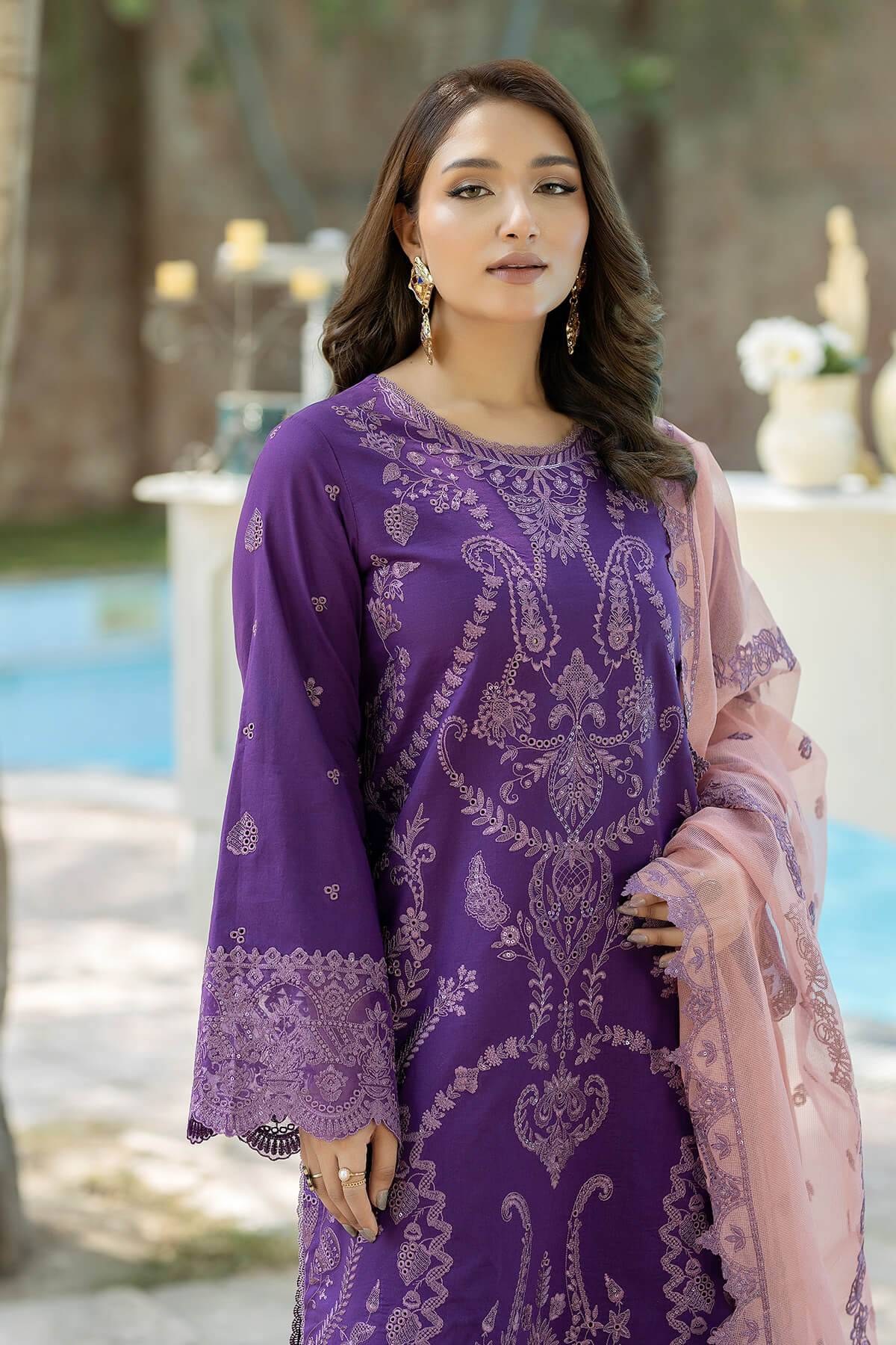 Imrozia Premium | Subah e Roshan | S.L 68 Gulzaar - Pakistani Designer Dress - by Imrozia Premium | Type: Luxury - 100% Original at Saira Sultan
