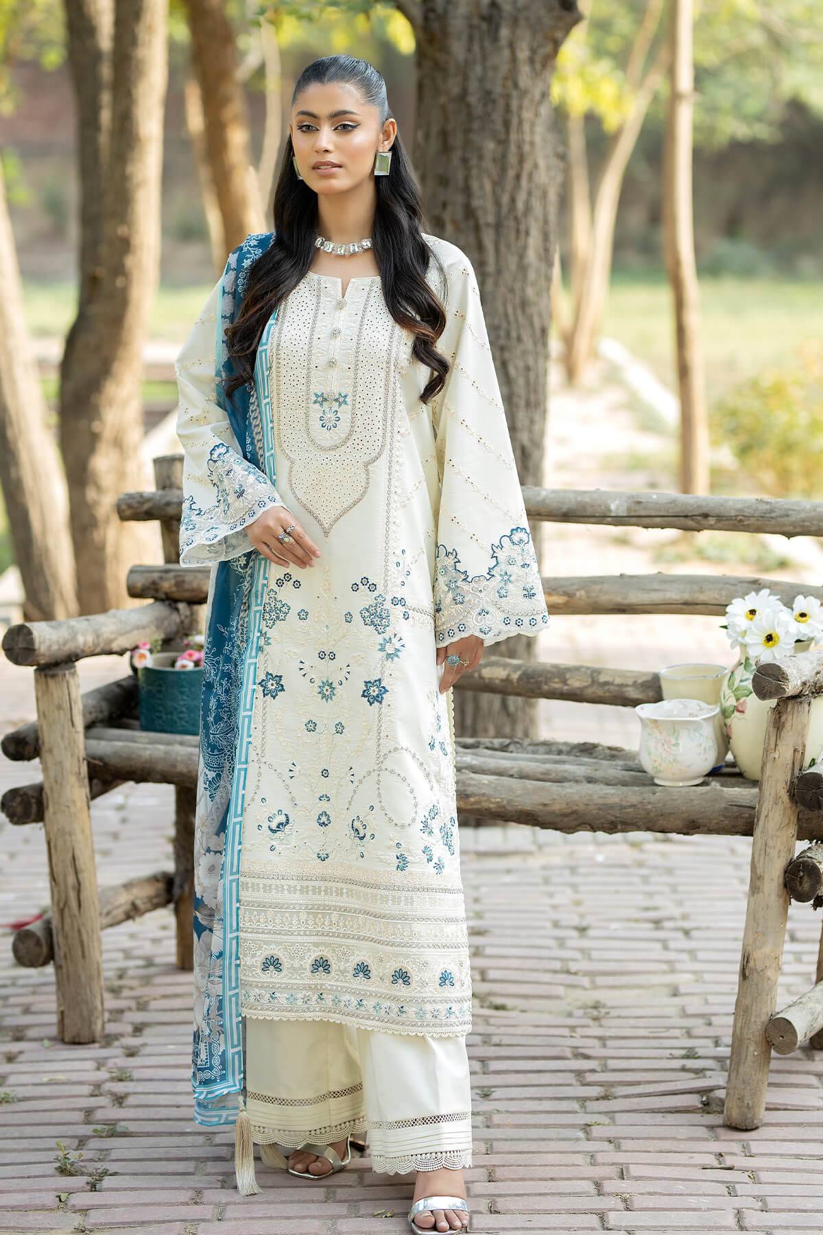 Imrozia Premium | Subah e Roshan | S.L 69 Nigaar - Pakistani Designer Dress - by Imrozia Premium | Type: Luxury - 100% Original at Saira Sultan
