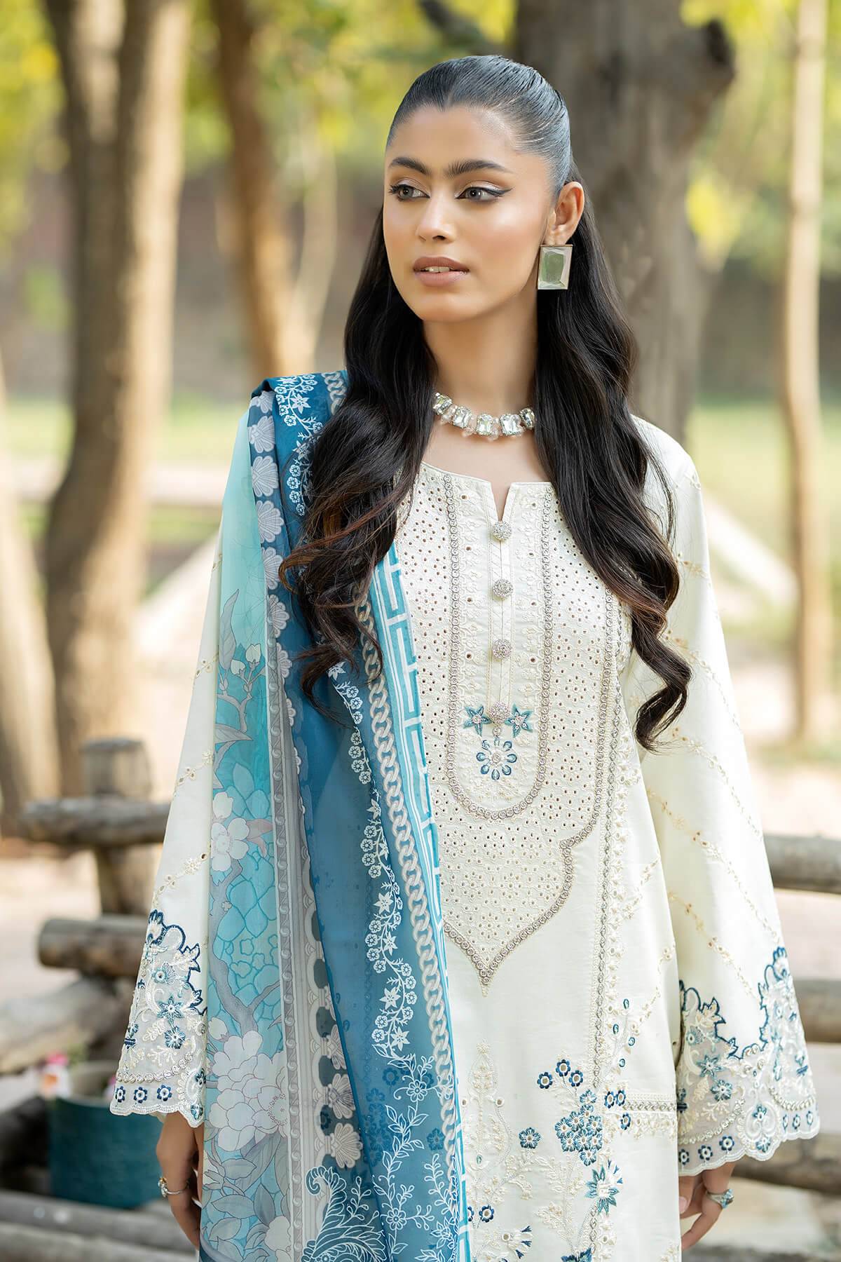Imrozia Premium | Subah e Roshan | S.L 69 Nigaar - Pakistani Designer Dress - by Imrozia Premium | Type: Luxury - 100% Original at Saira Sultan