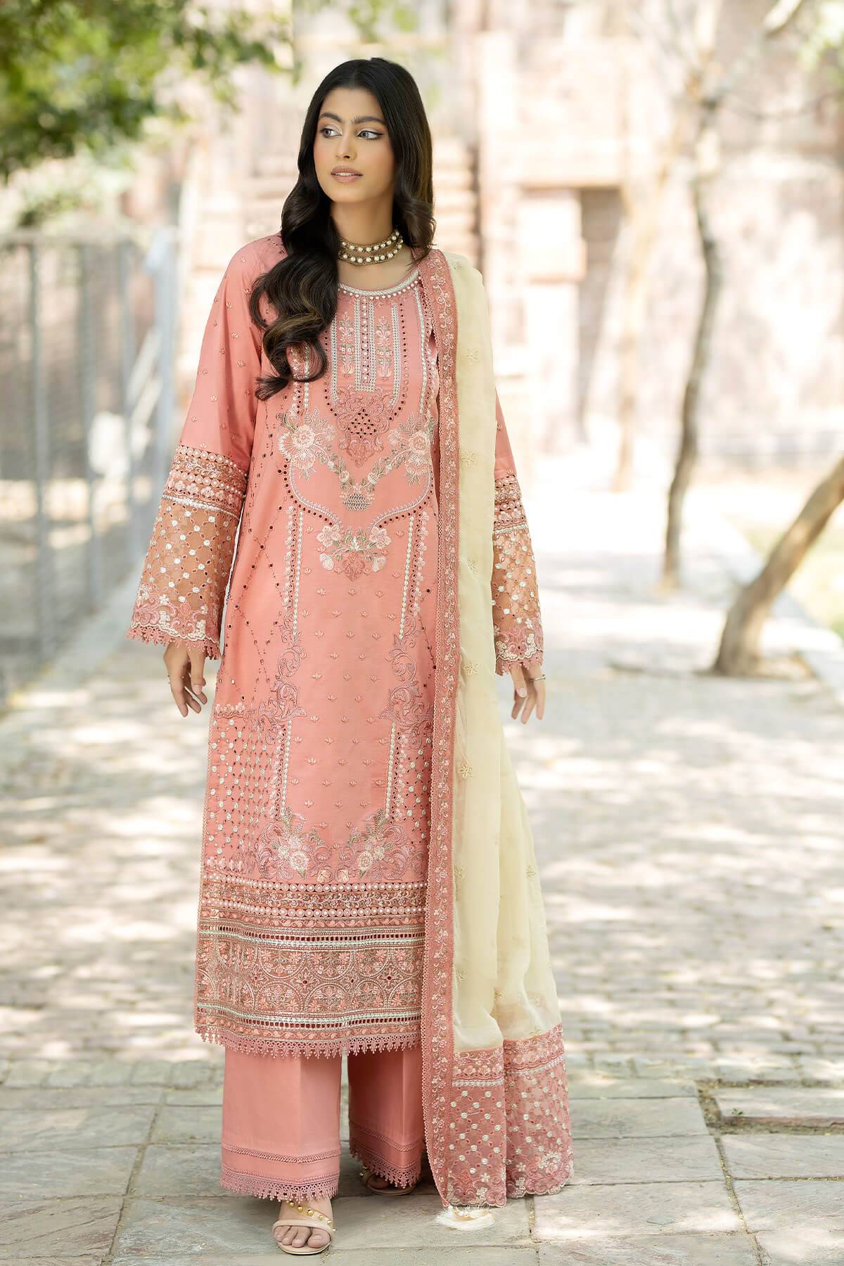 Imrozia Premium | Subah e Roshan | S.L 70 Aaina - Pakistani Designer Dress - by Imrozia Premium | Type: Luxury - 100% Original at Saira Sultan