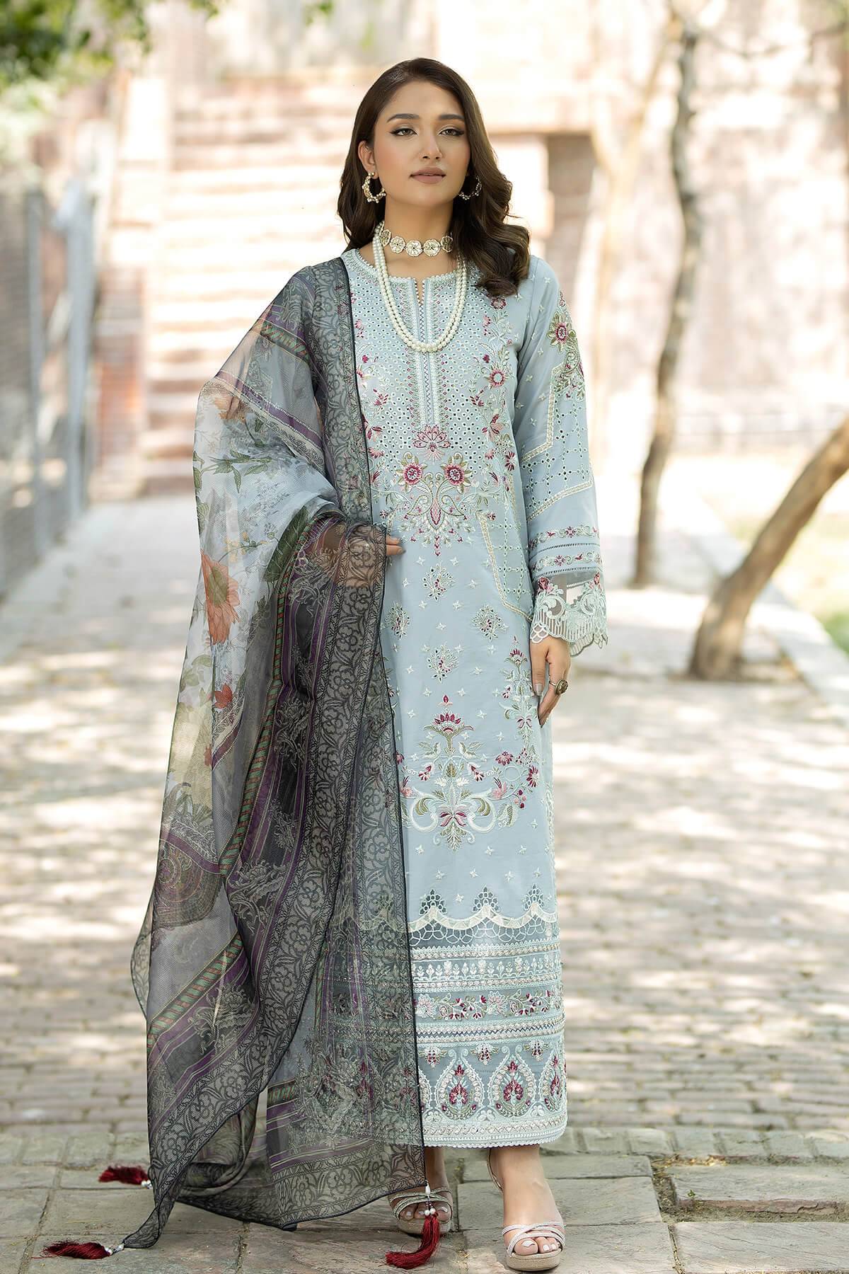 Imrozia Premium | Subah e Roshan | S.L 71 Zibaiish - Pakistani Designer Dress - by Imrozia Premium | Type: Luxury - 100% Original at Saira Sultan