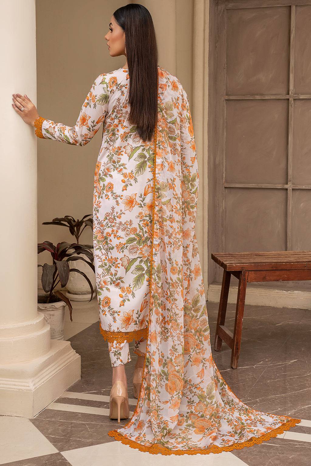Zarif | Prints 24 | ZPR 05 ELLIE - Pakistani Designer Dress - by Zarif | Type: Formal - 100% Original at Saira Sultan