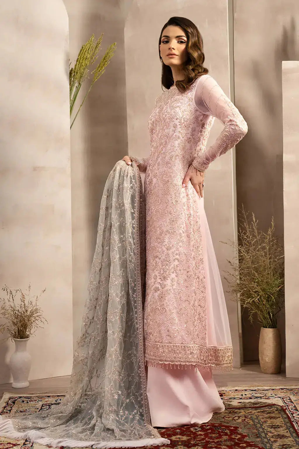Zarif | Naqsh Festive Formals 23 | ZRN 07 LYRAH - Pakistani Designer Dress - by Zarif | Type: Formal - 100% Original at Saira Sultan