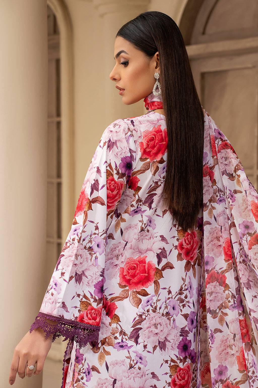 Zarif | Prints 24 | ZPR 03 CELINA - Pakistani Designer Dress - by Zarif | Type: Formal - 100% Original at Saira Sultan