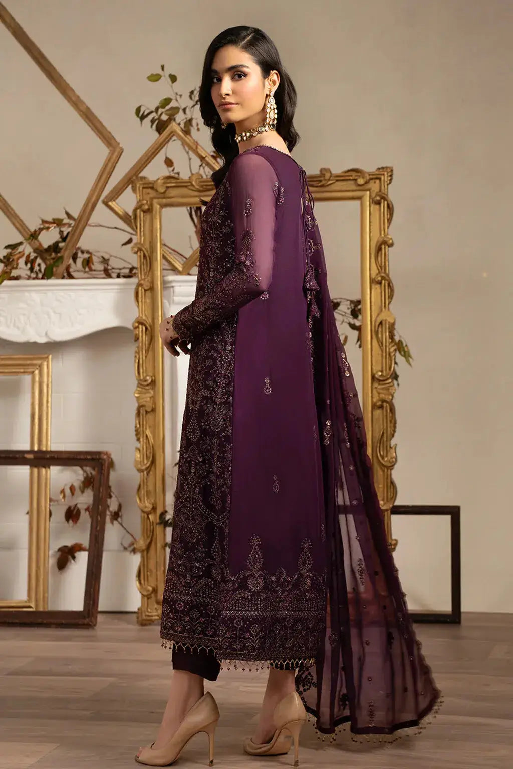 Zarif | Naqsh Festive Formals 23 | ZRN 04 NEEMAL - Pakistani Designer Dress - by Zarif | Type: Formal - 100% Original at Saira Sultan