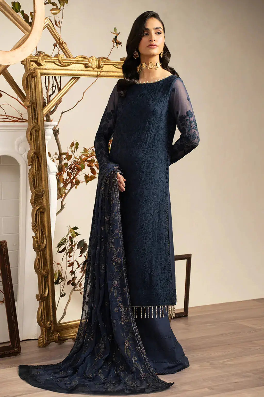 Zarif | Naqsh Festive Formals 23 | 08 - Pakistani Designer Dress - by Zarif | Type: Formal - 100% Original at Saira Sultan