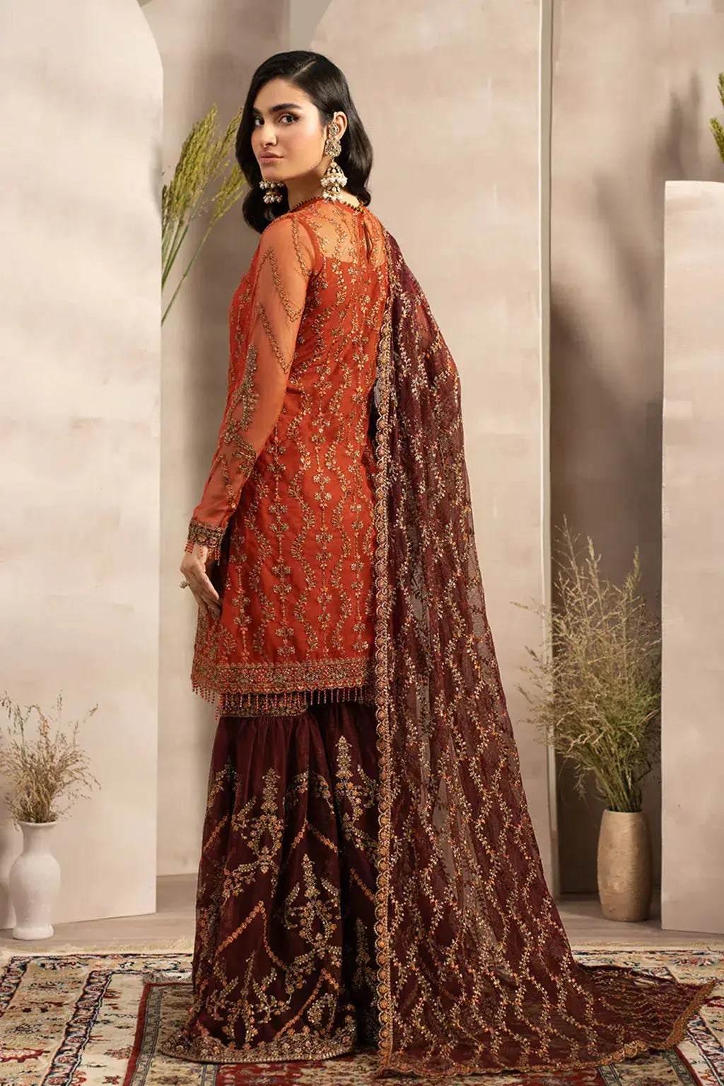 Zarif | Naqsh Festive Formals 23 | ZRN 02 AMARAH - Pakistani Designer Dress - by Zarif | Type: Formal - 100% Original at Saira Sultan