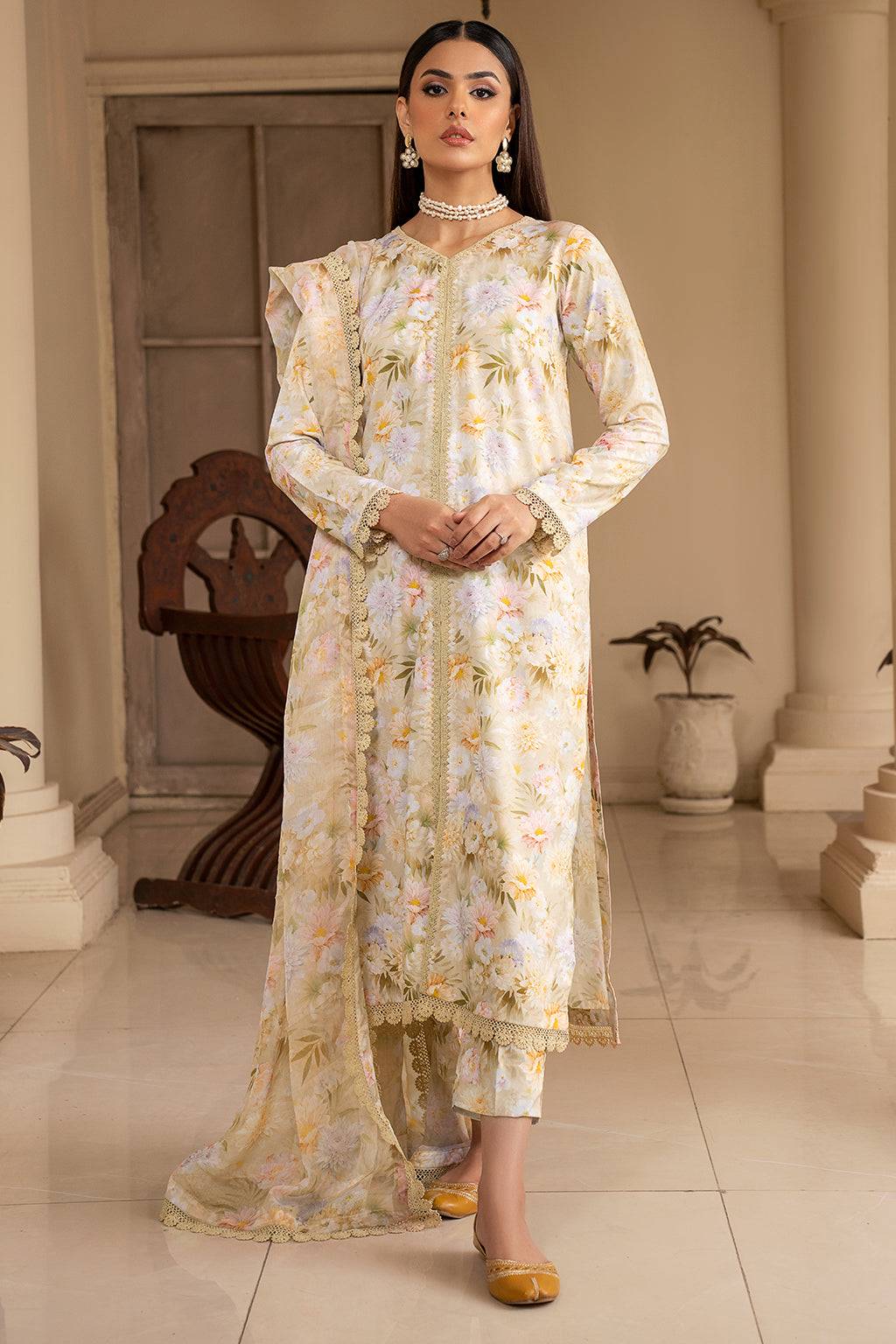 Zarif | Prints 24 | ZPR 02 AURORA - Pakistani Designer Dress - by Zarif | Type: Formal - 100% Original at Saira Sultan
