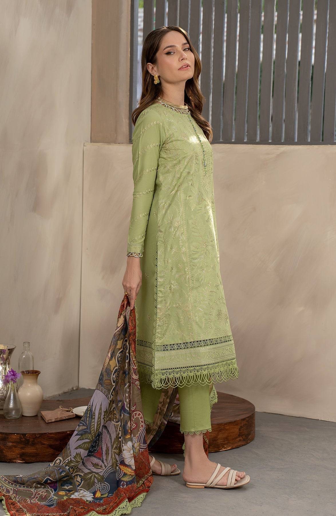 Zarif | Festive Lawn | ZFL 04 SENIHA - Pakistani Designer Dress - by Zarif | Type: Luxury - 100% Original at Saira Sultan