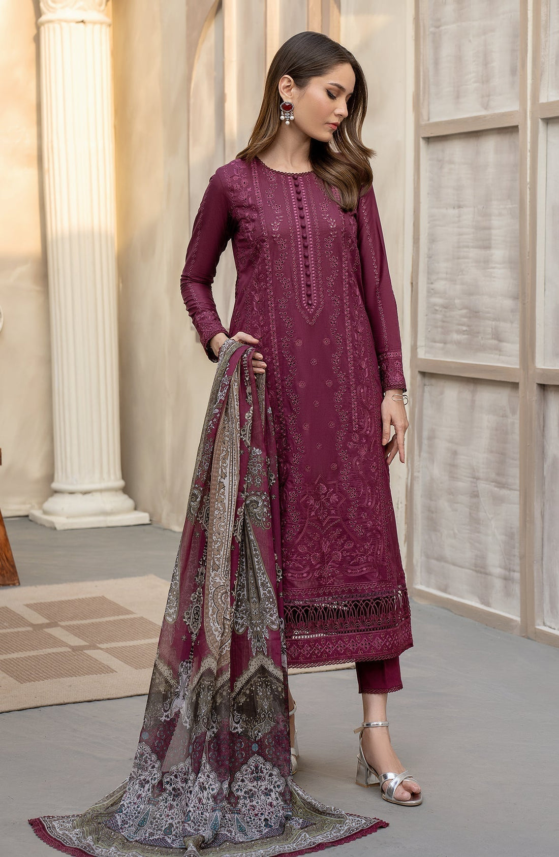 Zarif | Festive Lawn | ZFL 01 RAHAA -  Zarif Luxury -  Saira Sultan
