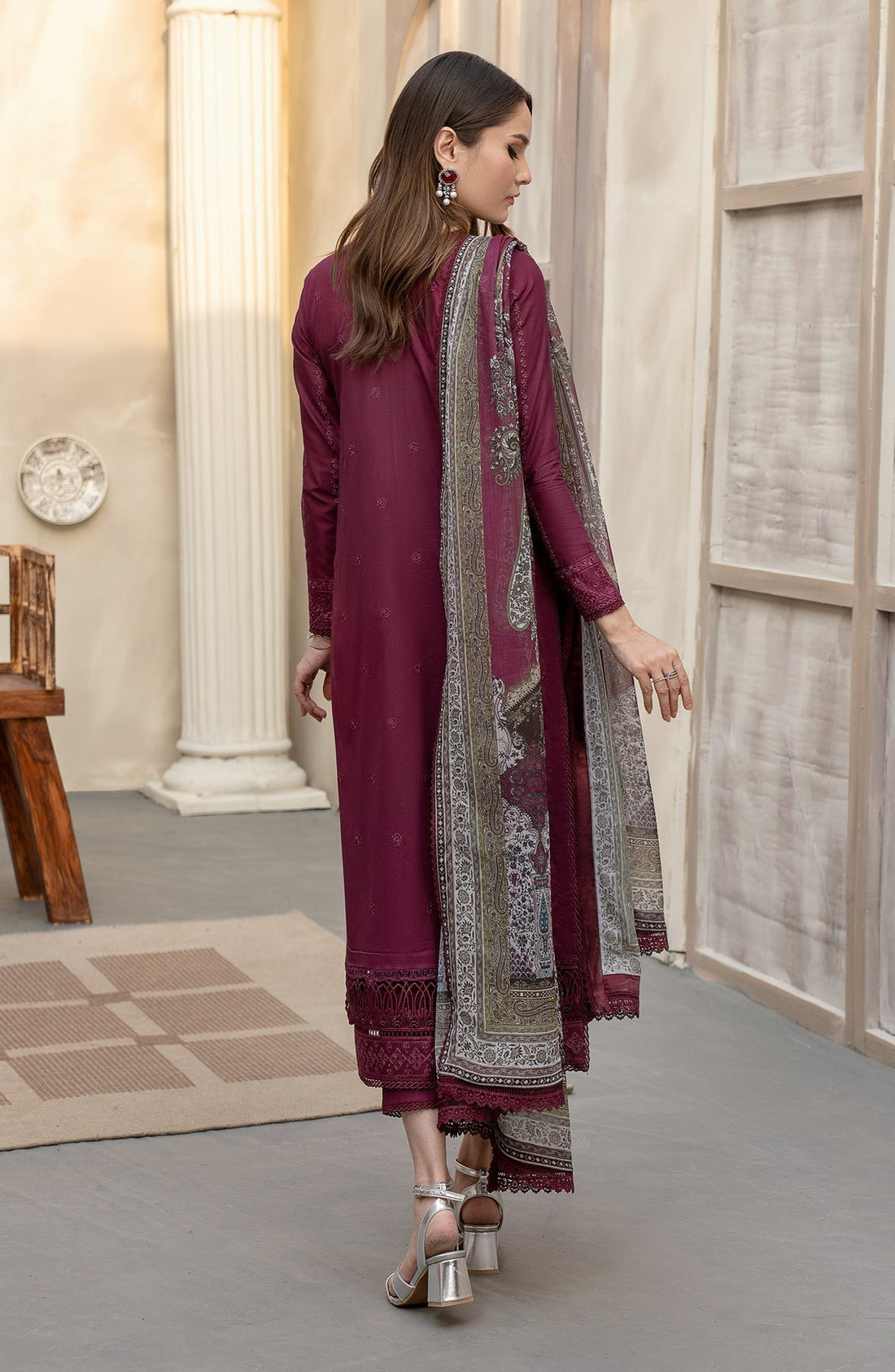 Zarif | Festive Lawn | ZFL 01 RAHAA -  Zarif Luxury -  Saira Sultan
