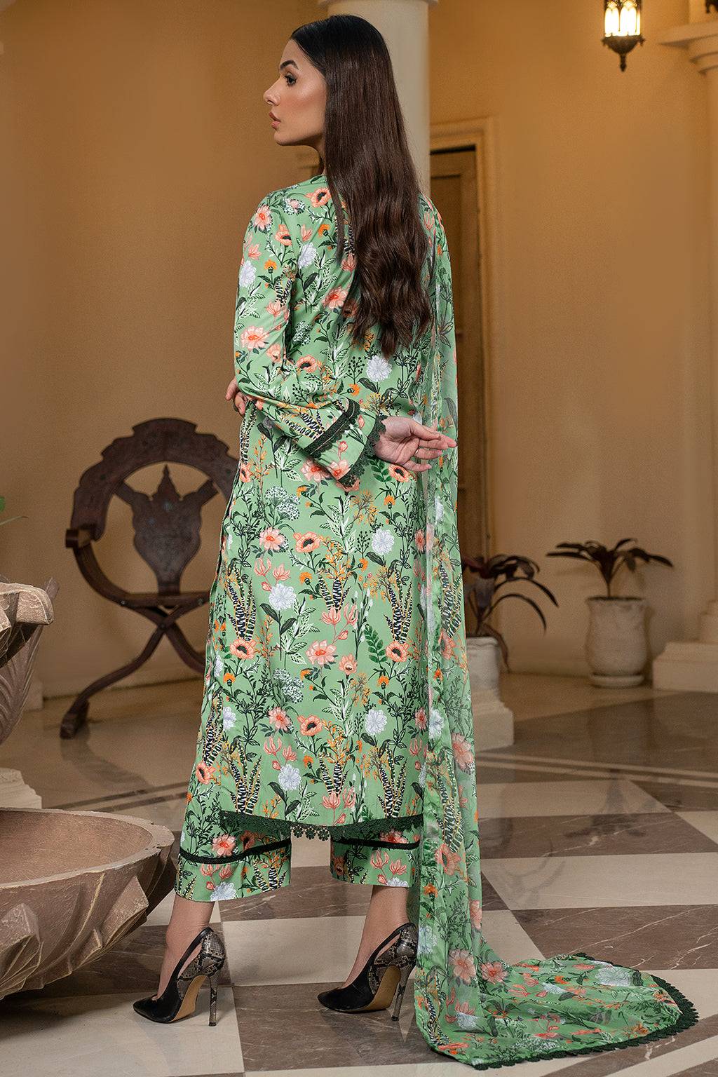Zarif | Prints 24 | ZPR 04 DELILAH - Pakistani Designer Dress - by Zarif | Type: Formal - 100% Original at Saira Sultan