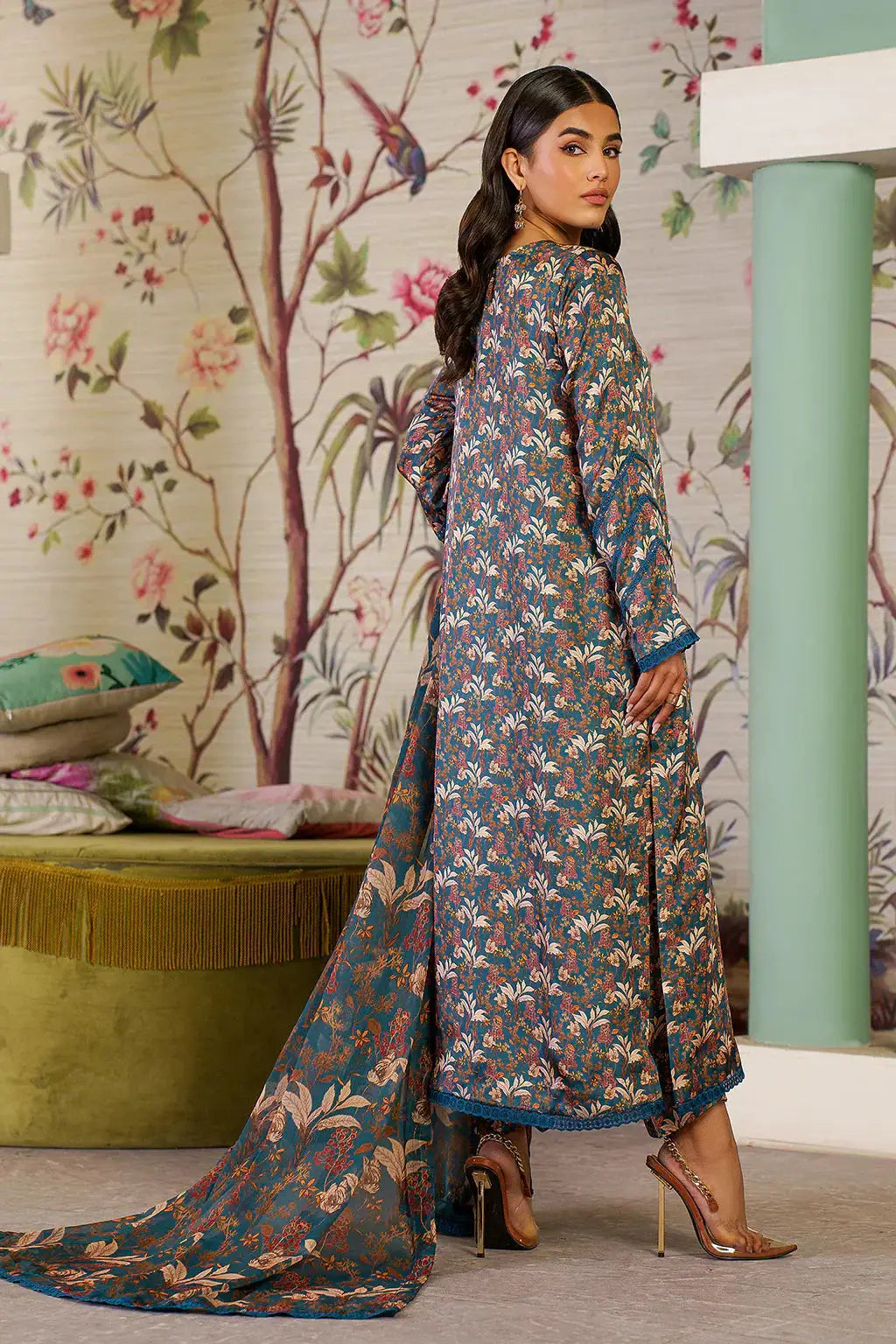 Zarif | Prints 24 | ZSP 05 ANABIYA - Pakistani Designer Dress - by Zarif | Type: Luxury - 100% Original at Saira Sultan