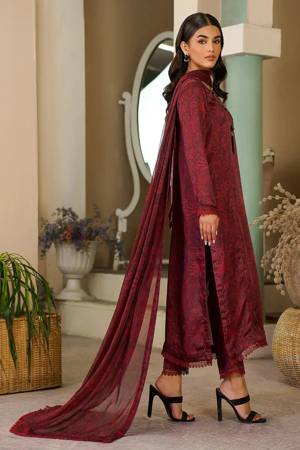Zarif | Prints 24 | ZSP 01 ZONA - Pakistani Designer Dress - by Zarif | Type: Luxury - 100% Original at Saira Sultan