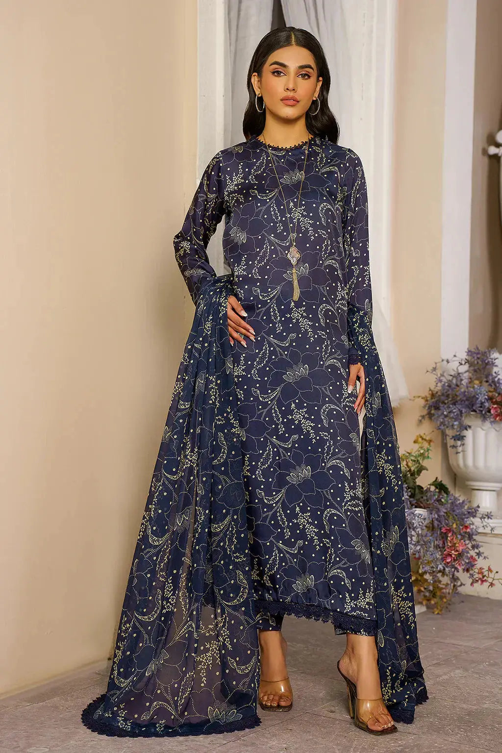 Zarif | Prints 24 | ZSP 03 BAREEN - Pakistani Designer Dress - by Zarif | Type: Luxury - 100% Original at Saira Sultan