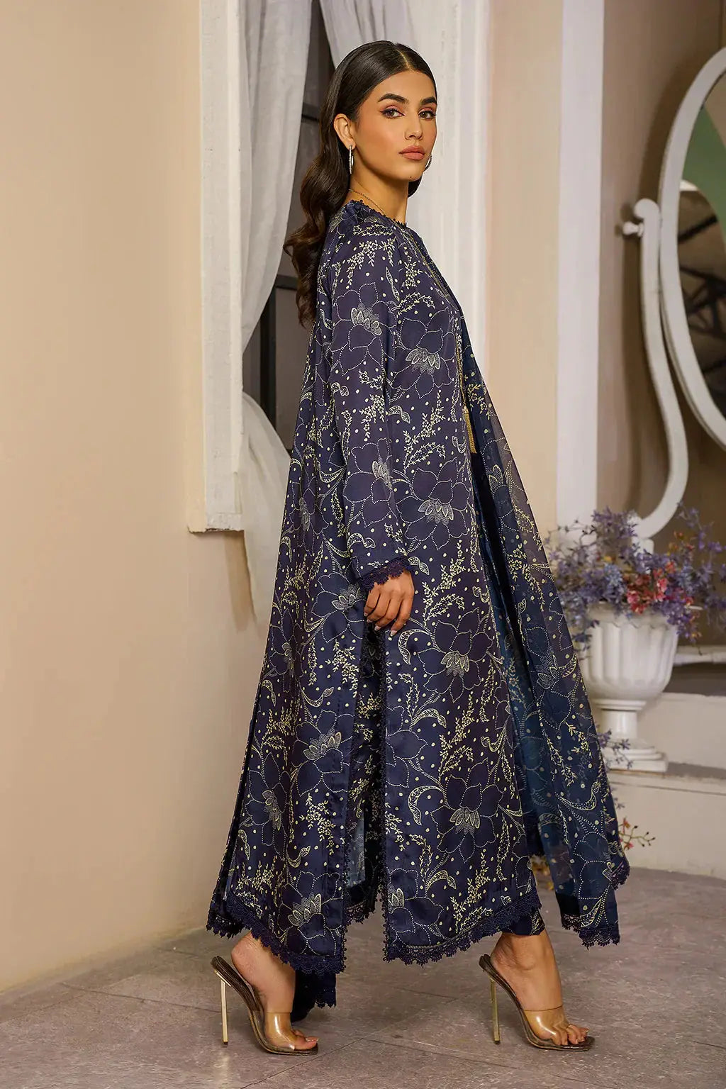 Zarif | Prints 24 | ZSP 03 BAREEN - Pakistani Designer Dress - by Zarif | Type: Luxury - 100% Original at Saira Sultan