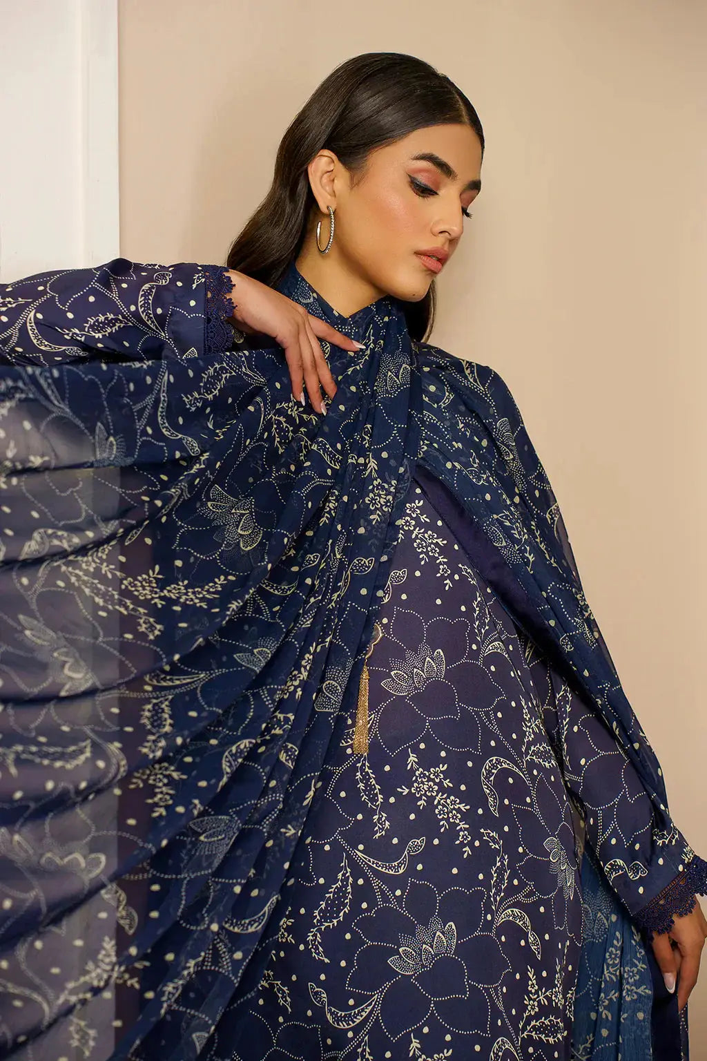 Zarif | Prints 24 | ZSP 03 BAREEN - Pakistani Designer Dress - by Zarif | Type: Luxury - 100% Original at Saira Sultan
