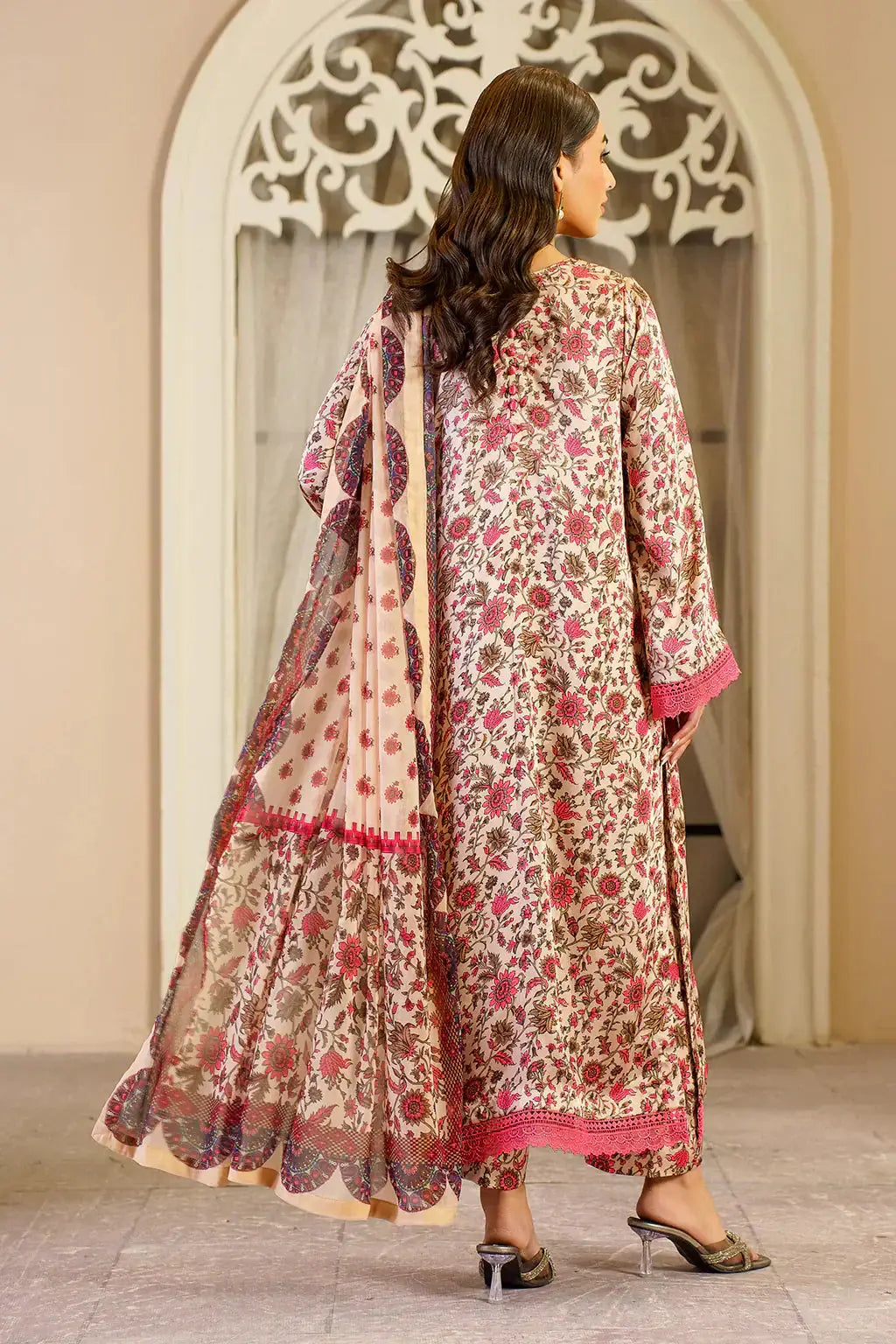 Zarif | Prints 24 | ZSP 04 GLORIA - Pakistani Designer Dress - by Zarif | Type: Luxury - 100% Original at Saira Sultan