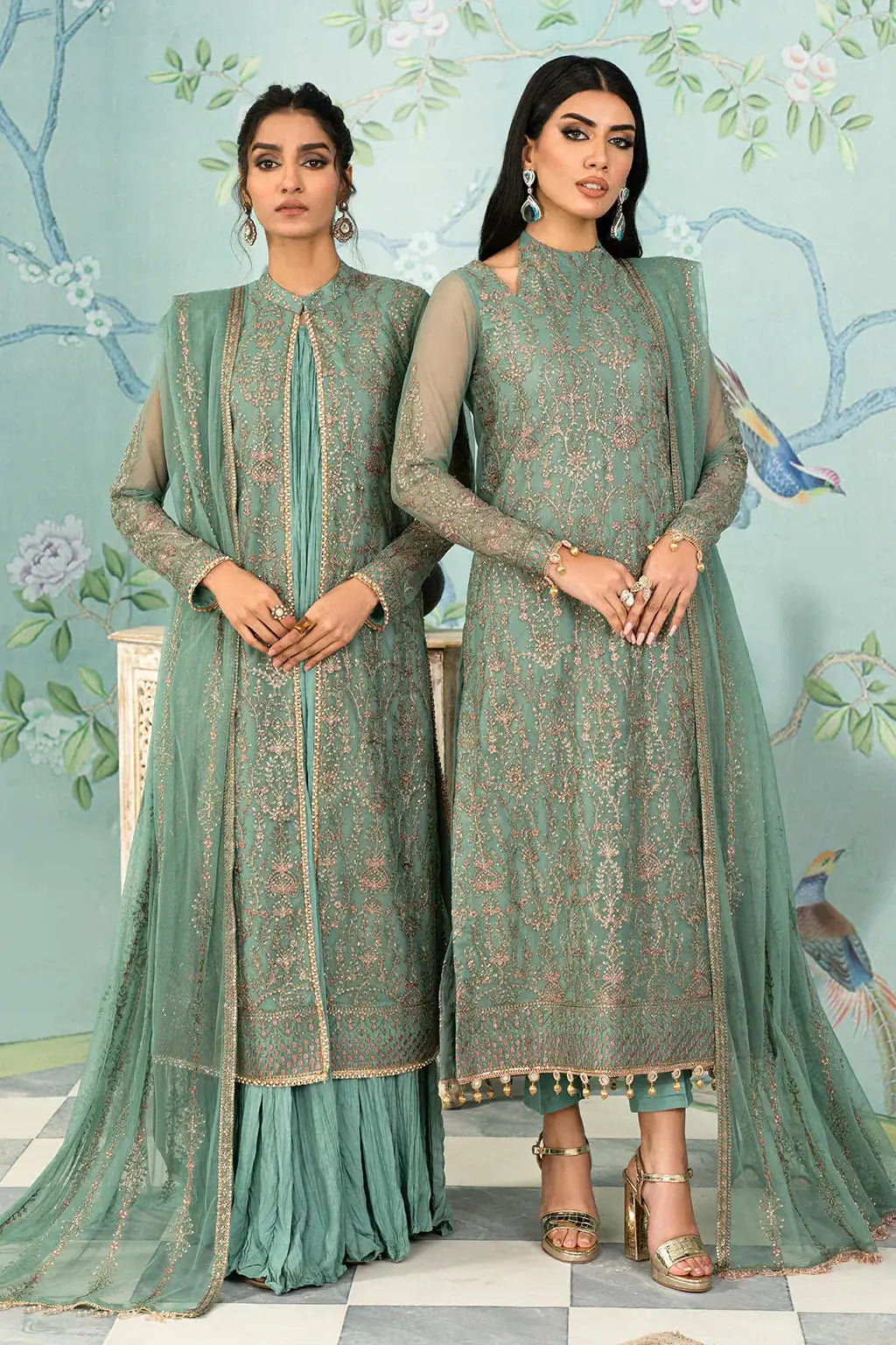 Zarif | Afsanah Formal Edit 24 | ZAF 11 ABSHAAR - Pakistani Designer Dress - by Zarif | Type: Formal - 100% Original at Saira Sultan
