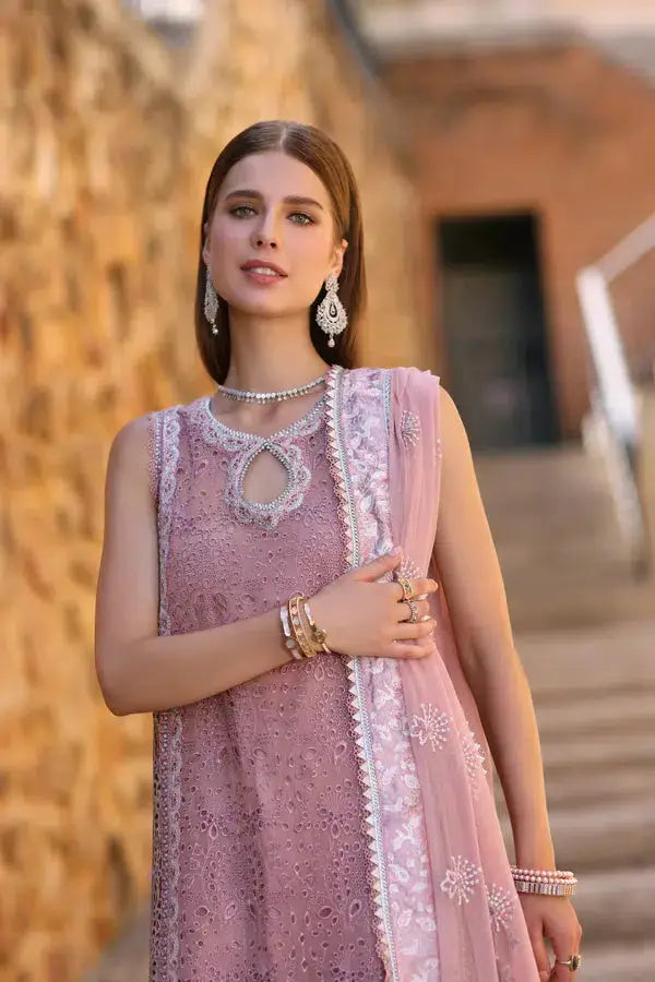 Noor by Saadia Asad | Chiffon Formals 23 | D5-Zuria - Pakistani Designer Dress - by Noor by Saadia Asad | Type: Formal - 100% Original at Saira Sultan