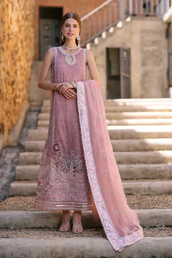 Noor by Saadia Asad | Chiffon Formals 23 | D5-Zuria - Pakistani Designer Dress - by Noor by Saadia Asad | Type: Formal - 100% Original at Saira Sultan