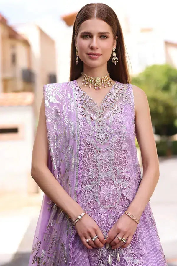 Noor by Saadia Asad | Chiffon Formals 23 | D6-Nura - Pakistani Designer Dress - by Noor by Saadia Asad | Type: Formal - 100% Original at Saira Sultan