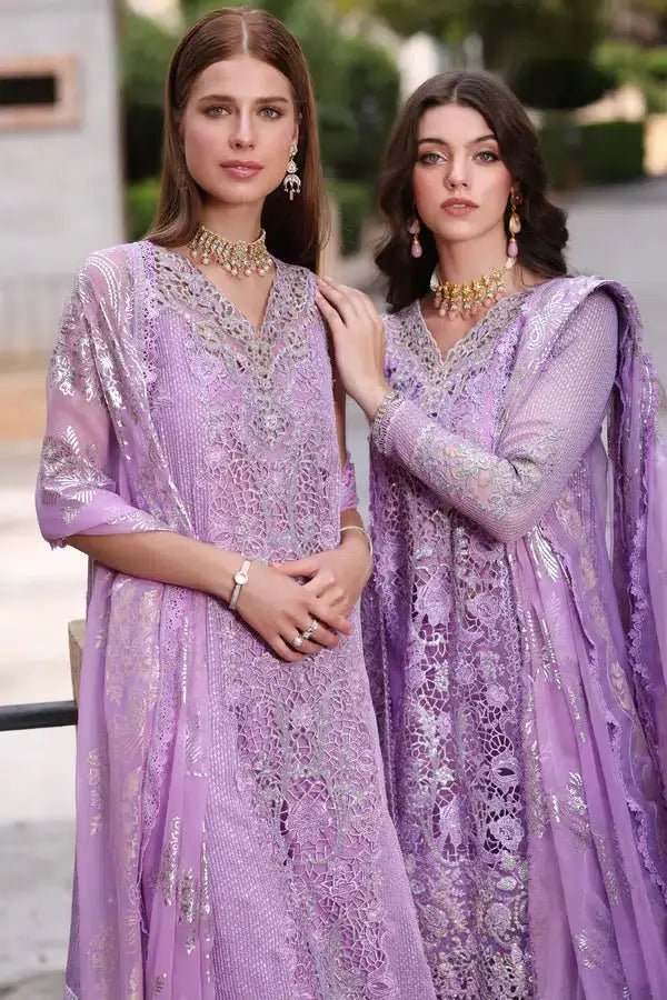 Noor by Saadia Asad | Chiffon Formals 23 | D6-Nura - Pakistani Designer Dress - by Noor by Saadia Asad | Type: Formal - 100% Original at Saira Sultan