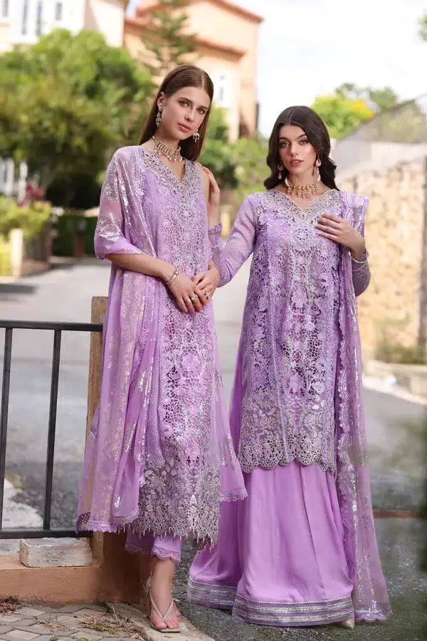 Noor by Saadia Asad | Chiffon Formals 23 | D6-Nura - Pakistani Designer Dress - by Noor by Saadia Asad | Type: Formal - 100% Original at Saira Sultan