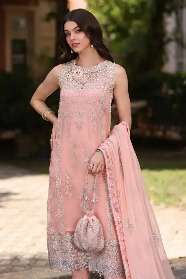 Noor by Saadia Asad | Chiffon Formals 23 | D2-Ekai - Pakistani Designer Dress - by Noor by Saadia Asad | Type: Formal - 100% Original at Saira Sultan