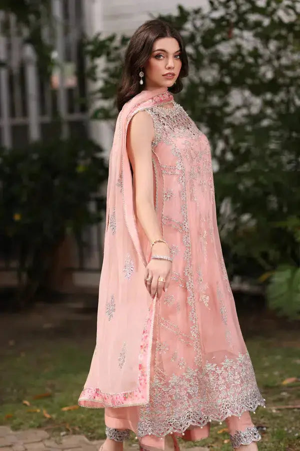 Noor by Saadia Asad | Chiffon Formals 23 | D2-Ekai - Pakistani Designer Dress - by Noor by Saadia Asad | Type: Formal - 100% Original at Saira Sultan