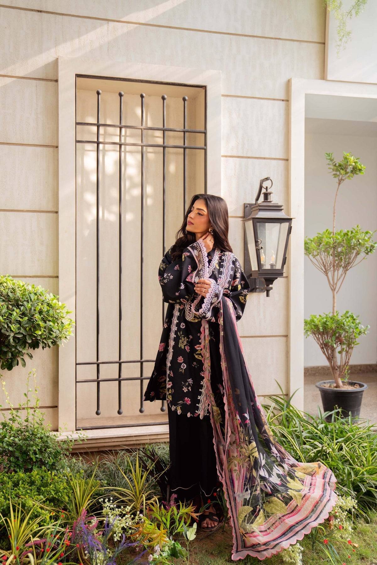 Sable Vogue | Lila Lawn 25 | SAL-01-25 - Pakistani Designer Dress - by Sable Vogue | Type: Ladies Clothes - 100% Original at Saira Sultan