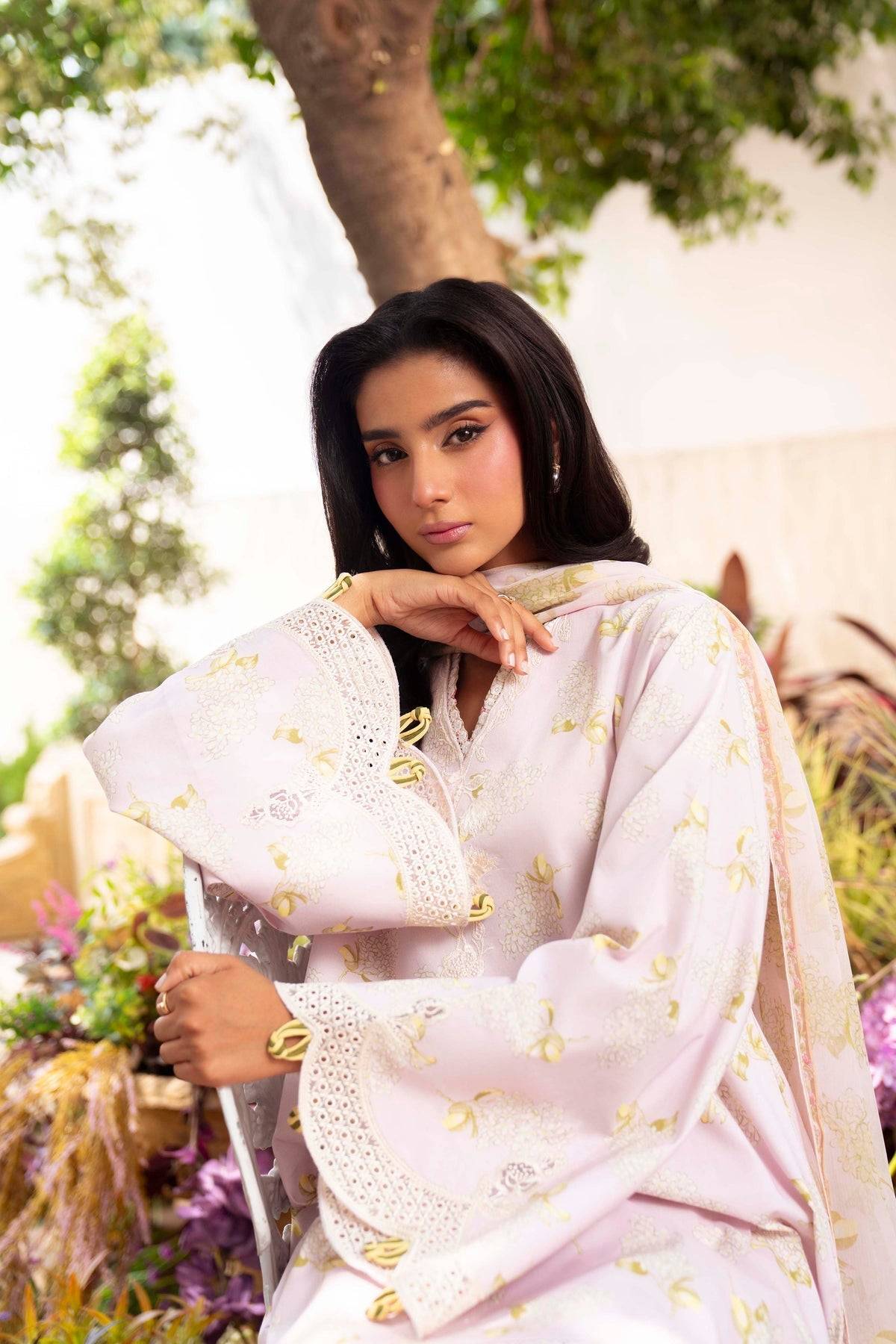Sable Vogue | Lila Lawn 25 | SAL-02-25 - Pakistani Designer Dress - by Sable Vogue | Type: Ladies Clothes - 100% Original at Saira Sultan