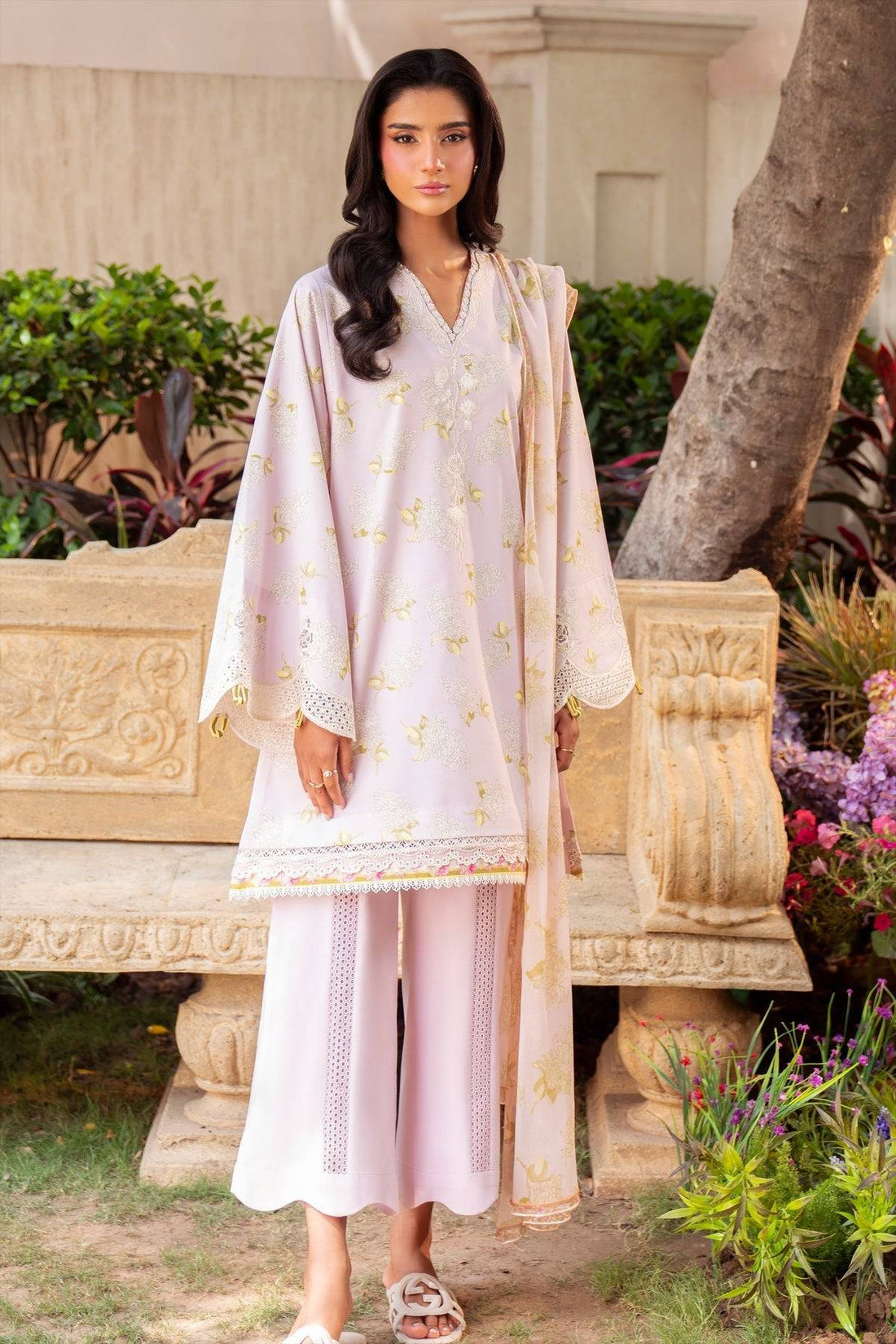 Sable Vogue | Lila Lawn 25 | SAL-02-25 - Pakistani Designer Dress - by Sable Vogue | Type: Ladies Clothes - 100% Original at Saira Sultan