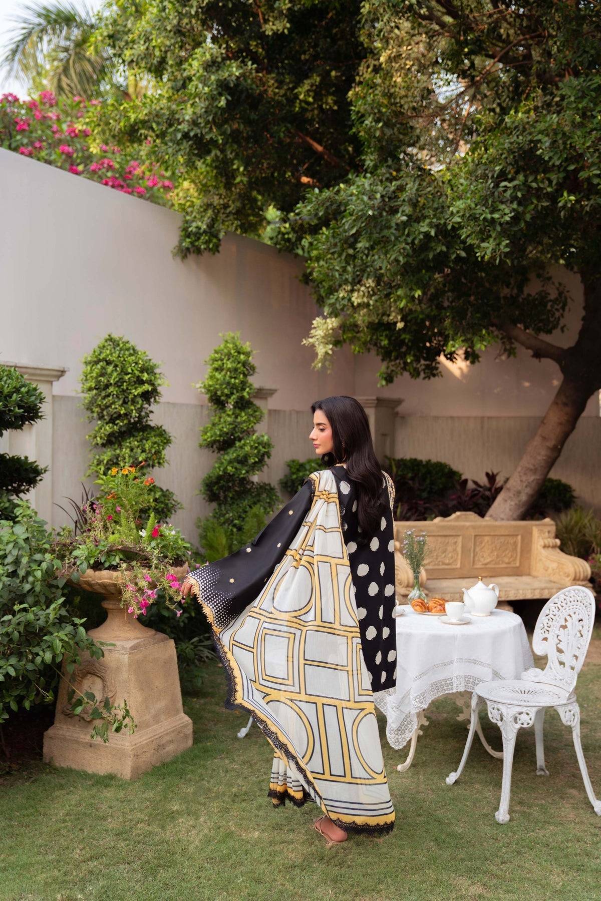 Sable Vogue | Lila Lawn 25 | SAL-03-25 - Pakistani Designer Dress - by Sable Vogue | Type: Ladies Clothes - 100% Original at Saira Sultan