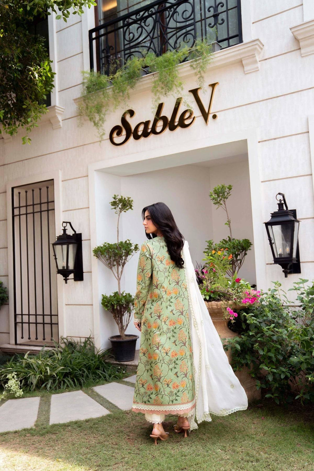 Sable Vogue | Lila Lawn 25 | SAL-05-25 - Pakistani Designer Dress - by Sable Vogue | Type: Ladies Clothes - 100% Original at Saira Sultan
