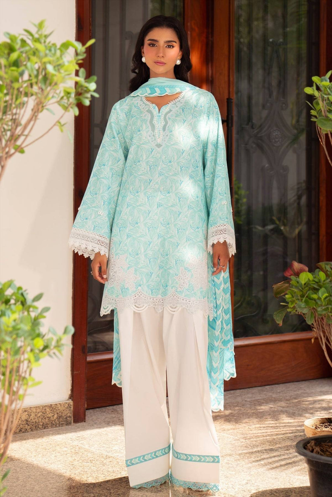 Sable Vogue | Lila Lawn 25 | SAL-06-25 - Pakistani Designer Dress - by Sable Vogue | Type: Ladies Clothes - 100% Original at Saira Sultan