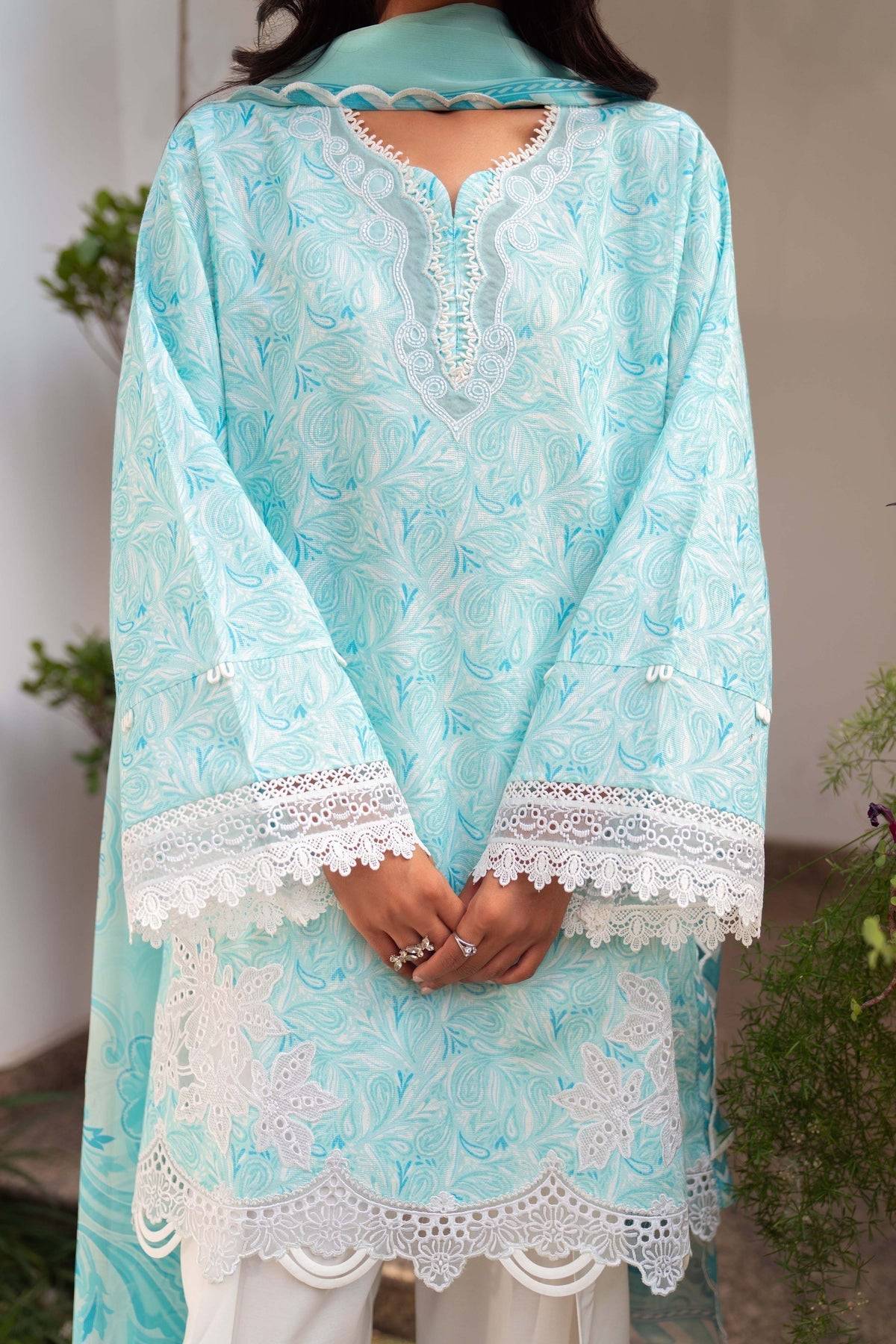 Sable Vogue | Lila Lawn 25 | SAL-06-25 - Pakistani Designer Dress - by Sable Vogue | Type: Ladies Clothes - 100% Original at Saira Sultan