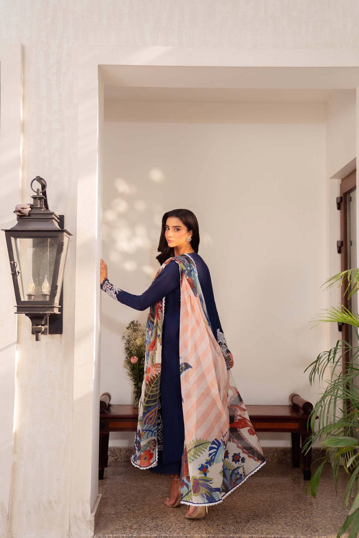 Sable Vogue | Lila Lawn 25 | SAL-07-25 - Pakistani Designer Dress - by Sable Vogue | Type: Ladies Clothes - 100% Original at Saira Sultan